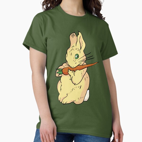 Live Fast Eat %c3%a1ss Funny Bunny Version T-Shirts for Sale