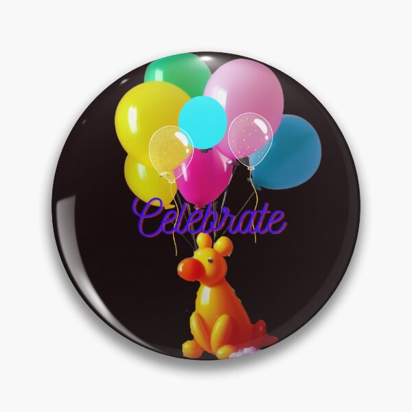 Item preview, Celebrate with a Playful Balloon Animal and Colorful Balloon Bouquet Design designed and sold by ArtofMac.