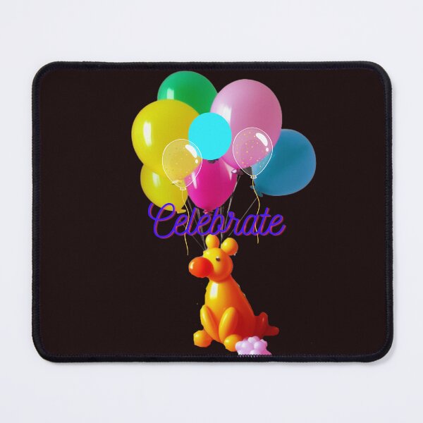 Item preview, Celebrate with a Playful Balloon Animal and Colorful Balloon Bouquet Design designed and sold by ArtofMac.