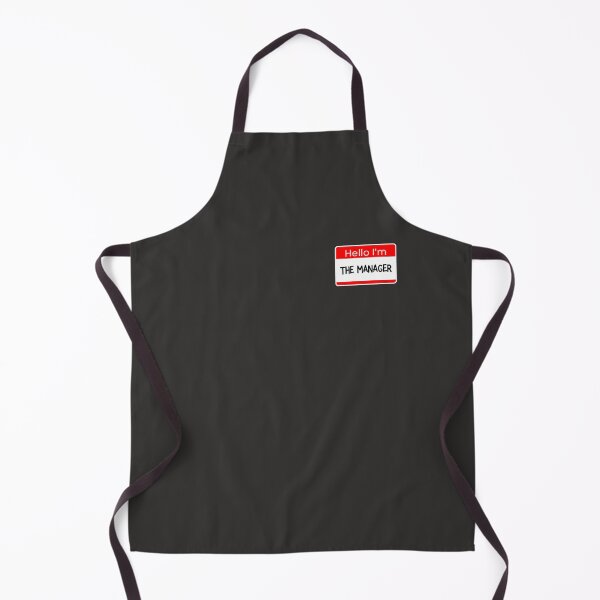 Item preview, Hello I'm The Manager (Nametag) designed and sold by ZingAndPep.