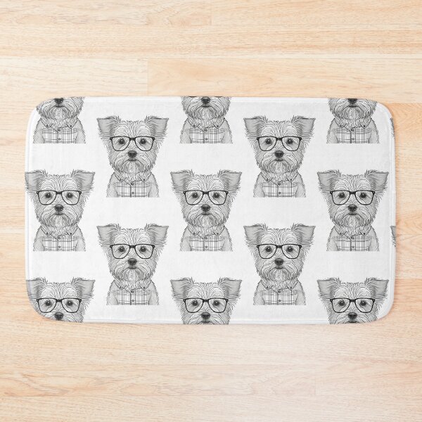 Item preview, Terrier dog wear clothes Human Style with Glasses designed and sold by MaxEXP.