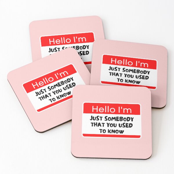 Item preview, Hello I'm Just Somebody That You Used To Know designed and sold by ZingAndPep.
