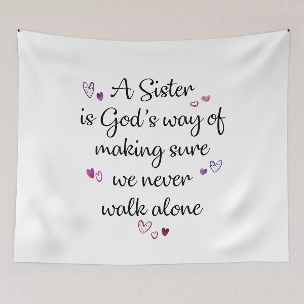 Item preview, A Sister is God's Way of... designed and sold by Jenn Graham.