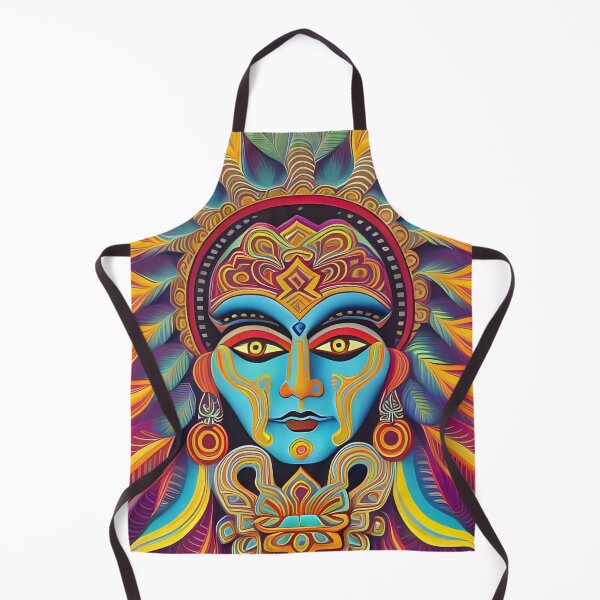 Item preview, New World Gods (6) - Mesoamerican Inspired Psychedelic Art designed and sold by TheThirdEye.