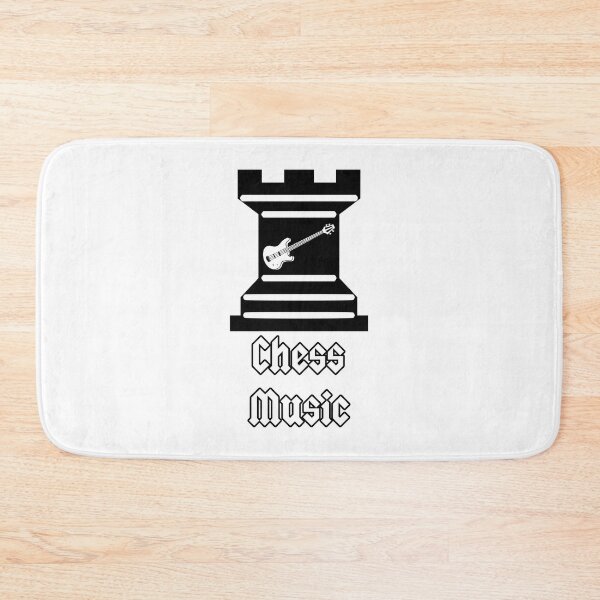 Item preview, 'Chess Music' Rock Chess Piece Design designed and sold by Ridiculam Toga.