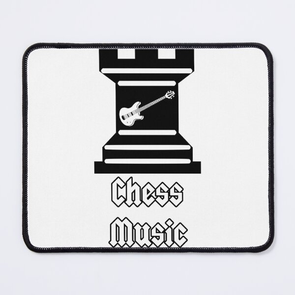Item preview, 'Chess Music' Rock Chess Piece Design designed and sold by Ridiculam Toga.