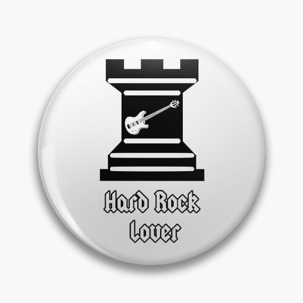 Item preview, 'Hard Rock Lover' Rock Chess Piece Design designed and sold by Ridiculam Toga.