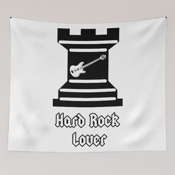 Item preview, 'Hard Rock Lover' Rock Chess Piece Design designed and sold by Ridiculam Toga.