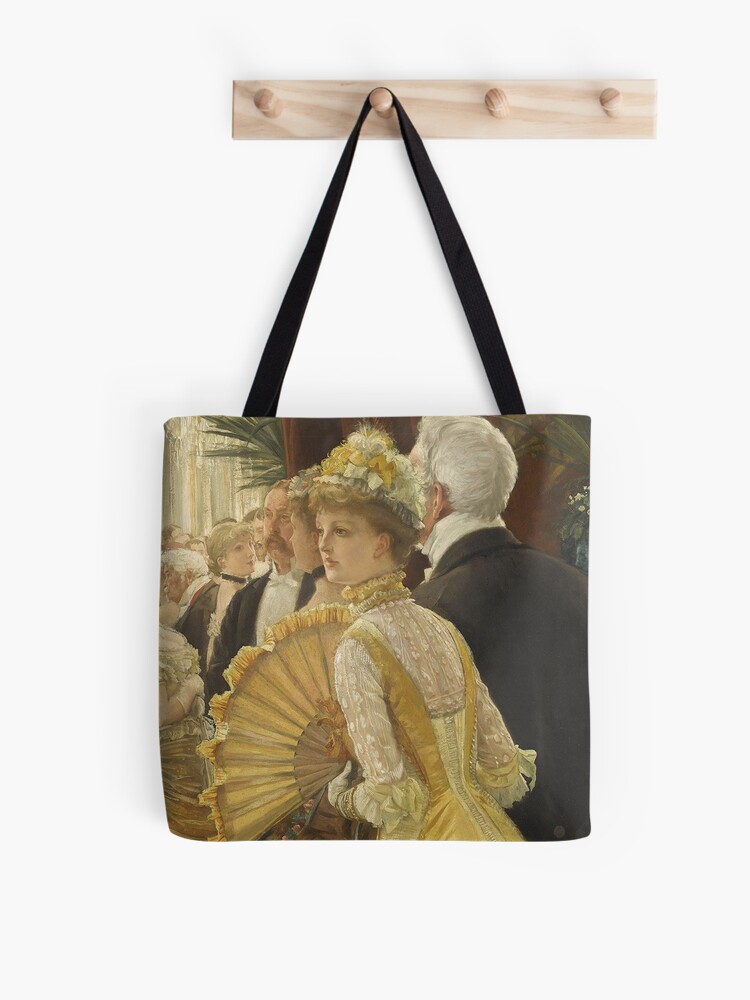 Vintage James Tissot The Ball 1880 Fine Art Tote Bag