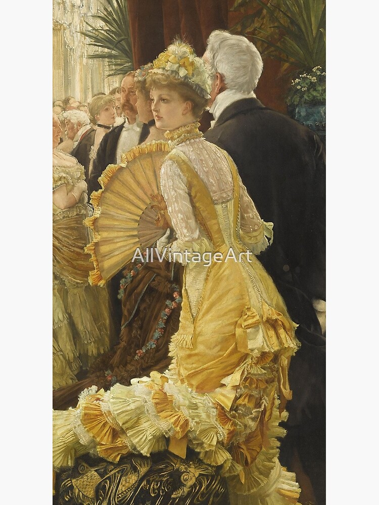 Vintage James Tissot The Ball 1880 Fine Art