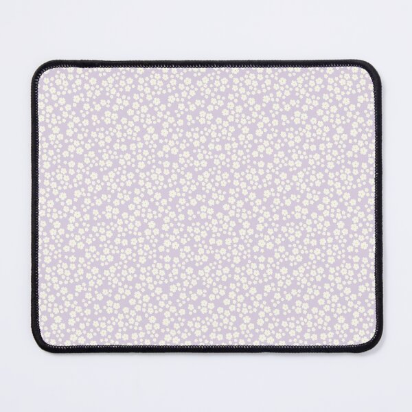 Item preview, MINI MICRO DITSY DAISY PRAIRIE VINTAGE RETRO FLORALS AND FLOWERS LILAC WHITE designed and sold by blomastudios.