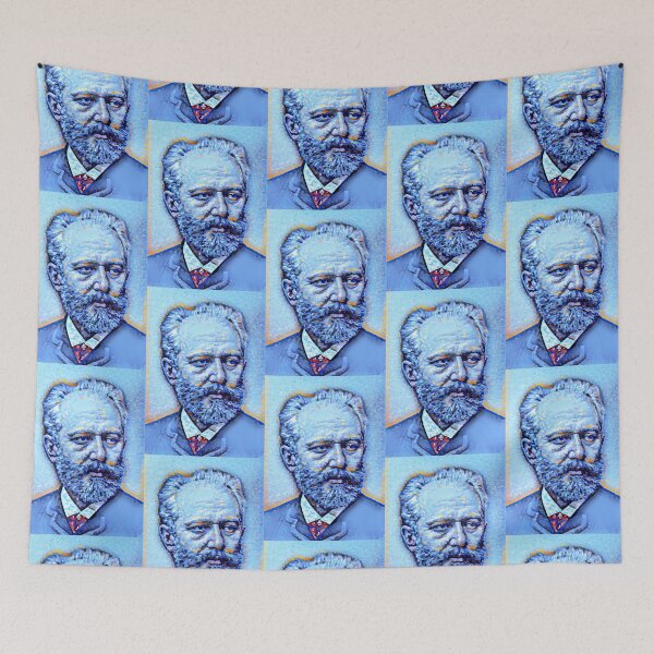Item preview, Pyotr Ilyich Tchaikovsky artwork | Pyotr Ilyich Tchaikovsky Portrait | Pyotr Ilyich Tchaikovsky Wall Art  designed and sold by Suyogsonar25.