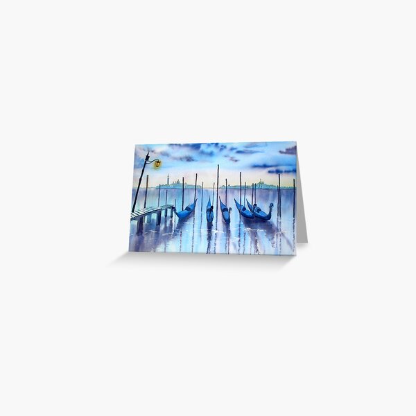 Notte Lucente Greeting Card