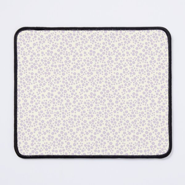 Item preview, MINI MICRO DITSY DAISY PRAIRIE VINTAGE RETRO FLORALS AND FLOWERS LILAC ON CREAM designed and sold by blomastudios.