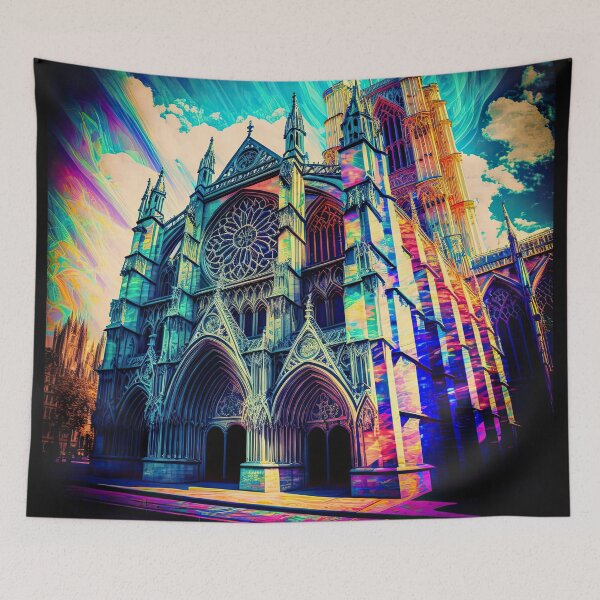 Item preview, Westminster Abbey v1 designed and sold by ai-datamancer.