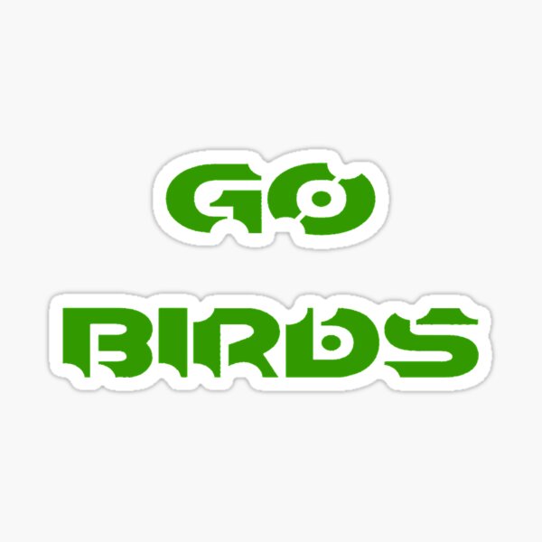 Go Birds Philadelphia Sticker for Sale by corbrand