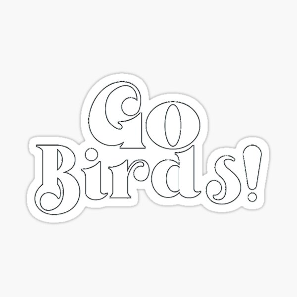 Go Birds Philadelphia Sticker for Sale by corbrand