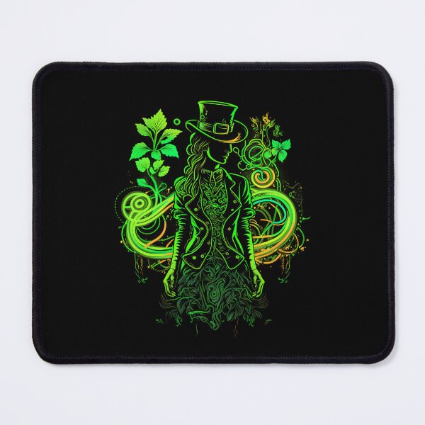 Item preview, Full Length Portrait Of A Girl, Magical Fantasy Art For St Patrick Day  designed and sold by digitaldreamHD.