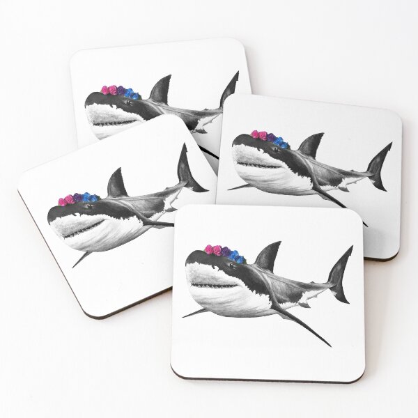 Item preview, And now a Bi Shark designed and sold by SharksnRainbows.