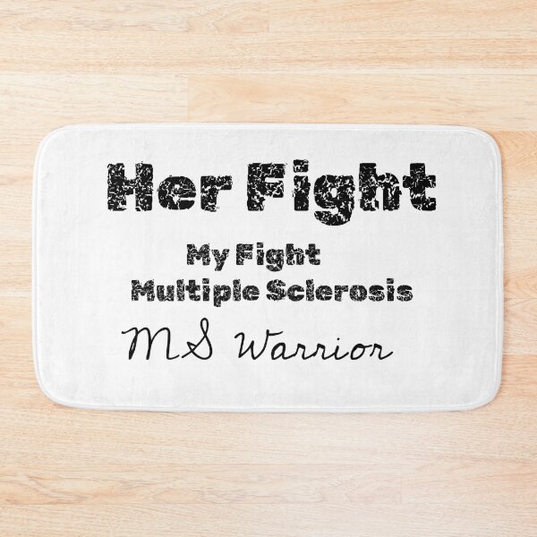 Item preview, her Fight My Fight Multiple Sclerosis MS Warrior T-Shirt gifts retro designed and sold by sarina G.
