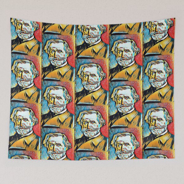 Item preview, Giuseppe Verdi artwork | Giuseppe Verdi Portrait | Giuseppe Verdi Wall Art  designed and sold by Suyogsonar25.