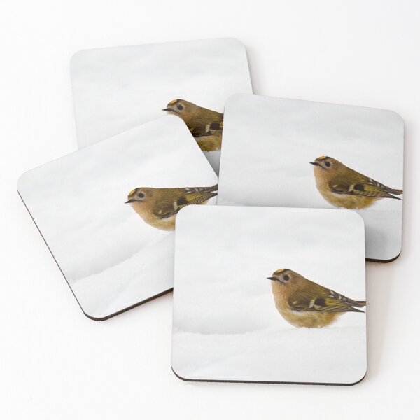 Item preview, Goldcrest on the fresh snow designed and sold by Jouko Lehto Photography.