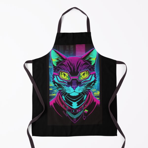 Item preview, Cyberpunk cat - Bookmaker | "Cybercat Chronicles" collection designed and sold by RESToRAPTOR.