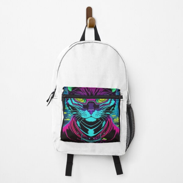 Item preview, Cyberpunk cat - Bookmaker | "Cybercat Chronicles" collection designed and sold by RESToRAPTOR.