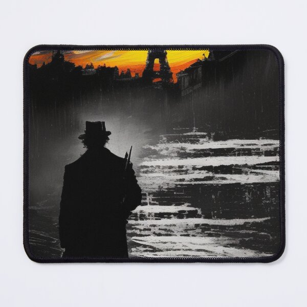 Item preview, Paris man on the road to the Eiffel Tower designed and sold by Bernsteinhaus.