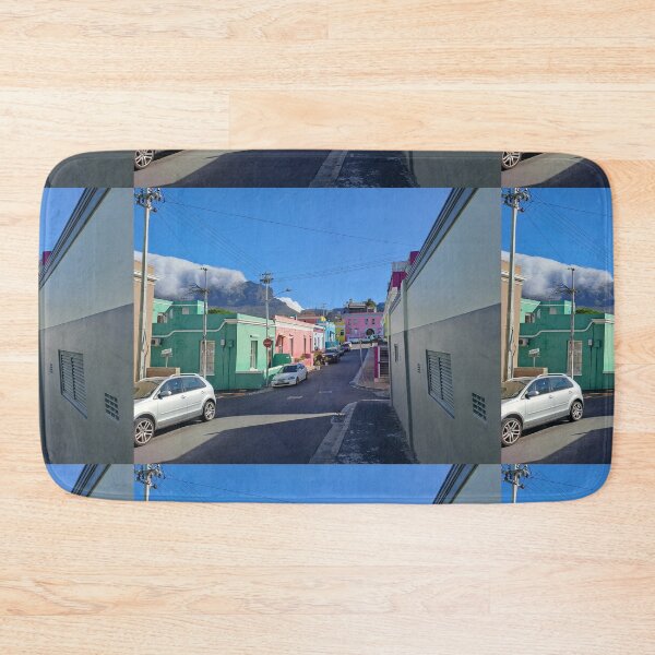 Item preview, Table mountain and colorful houses  designed and sold by Weather gifts .