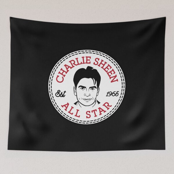 Item preview, charlie sheen all star converse logo  designed and sold by logotweet.