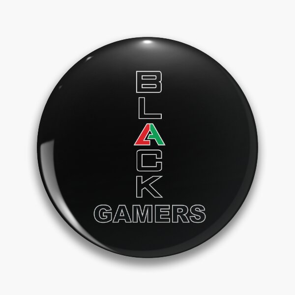 Item preview, Black Gamers Letter Logo designed and sold by UrbanChillz.