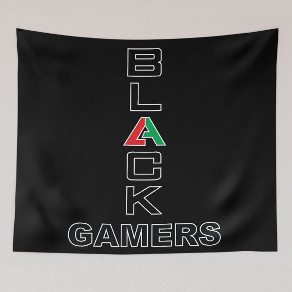 Item preview, Black Gamers Letter Logo designed and sold by UrbanChillz.