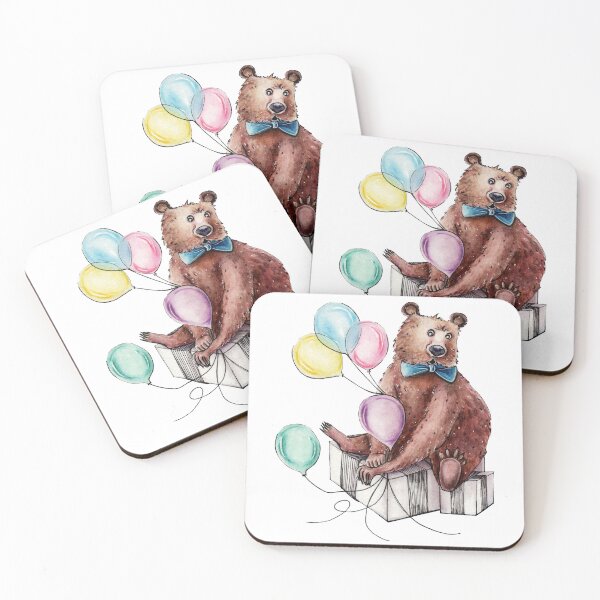 Item preview, Bear&Balloons designed and sold by Yulchikdesign.