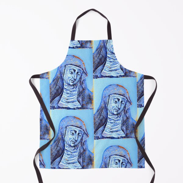 Item preview, Hildegard of Bingen artwork | Hildegard of Bingen Portrait | Hildegard von Bingen Wall Art designed and sold by Suyogsonar25.