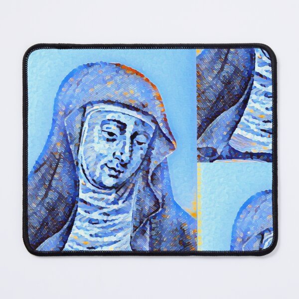 Item preview, Hildegard of Bingen artwork | Hildegard of Bingen Portrait | Hildegard von Bingen Wall Art designed and sold by Suyogsonar25.