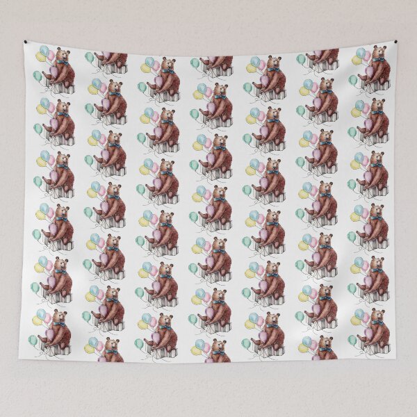 Item preview, Bear&Balloons designed and sold by Yulchikdesign.