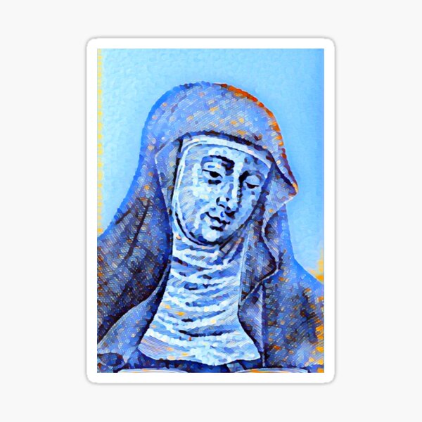 Vista previa del artículo con la obra «Obra de arte de Hildegarda de Bingen | Retrato de Hildegarda de Bingen | Arte de la pared de Hildegard von Bingen», diseñado y vendido por Suyogsonar25.