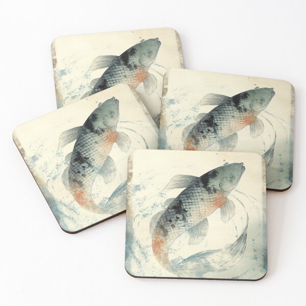 Item preview, Gyotaku Koi Fish designed and sold by Ottaviana.