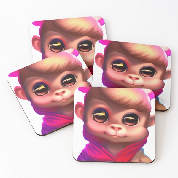 Item preview, Cute monkey chibi designed and sold by Gigglyvibes.