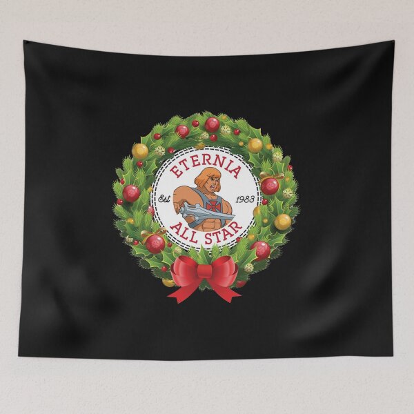 Item preview, christmas all star eternia he man wreath  designed and sold by logotweet.