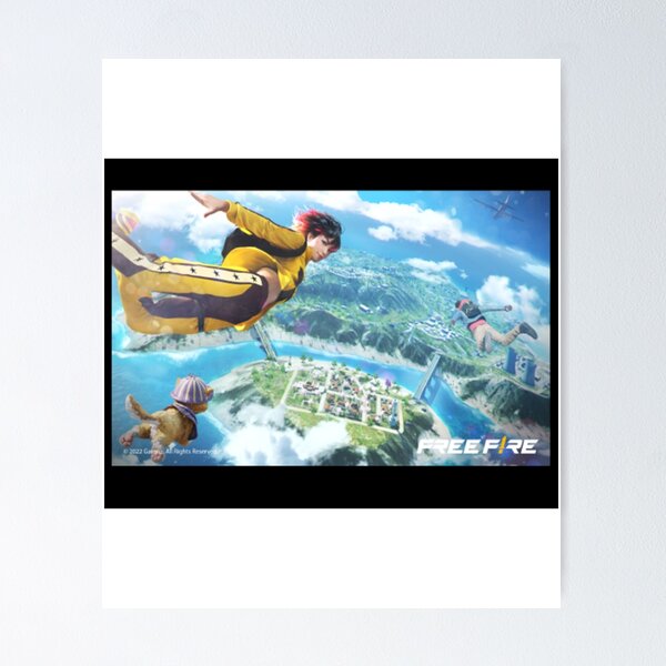 Item preview, Free Fire | Kelly Jump Onto The Island designed and sold by Holidays68.