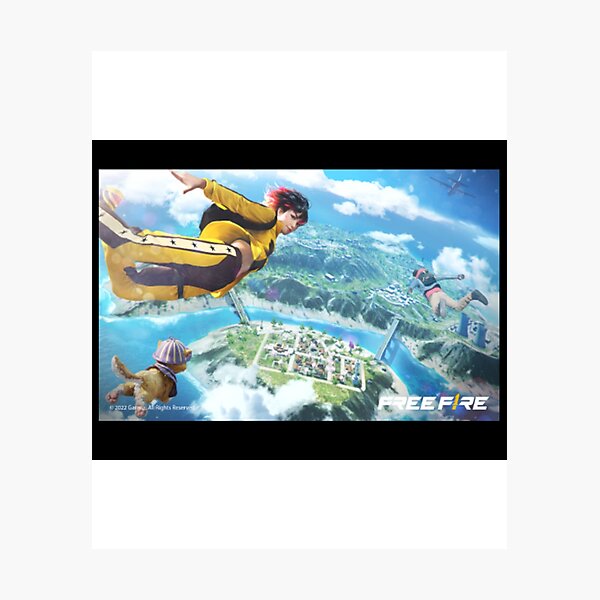Item preview, Free Fire | Kelly Jump Onto The Island designed and sold by Holidays68.