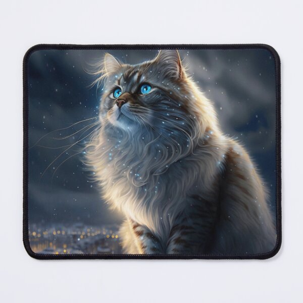 Item preview, Siberian Cat Portrait designed and sold by Nocturne Paws.