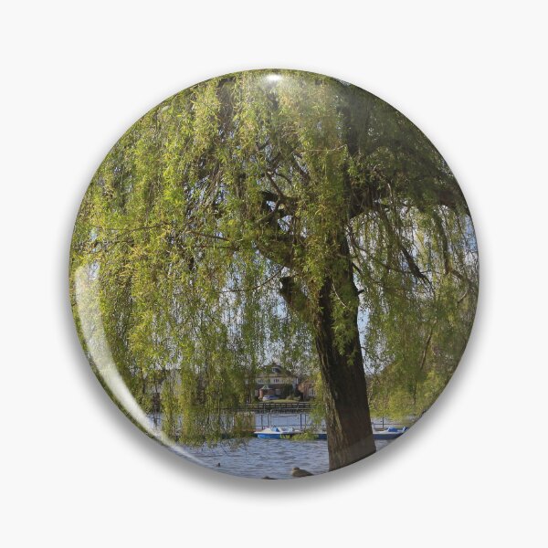 Item preview, Weeping Willow by a Pond designed and sold by pinkal.