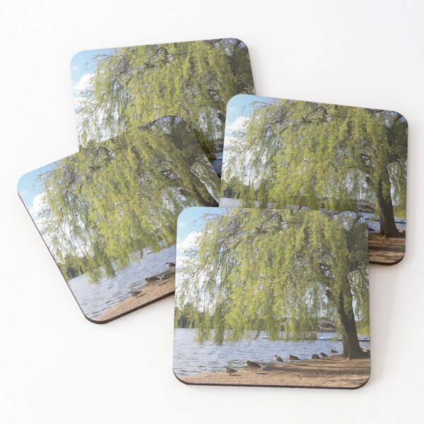 Item preview, Weeping Willow by a Pond designed and sold by pinkal.