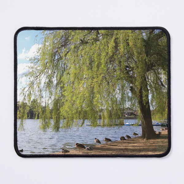 Item preview, Weeping Willow by a Pond designed and sold by pinkal.