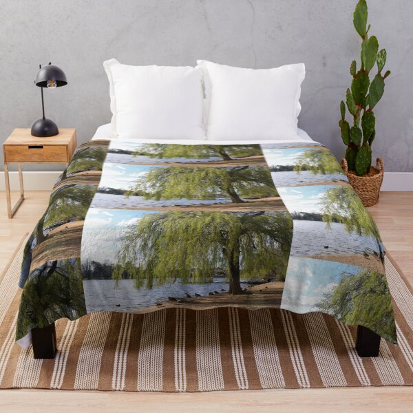 Item preview, Weeping Willow by a Pond designed and sold by pinkal.