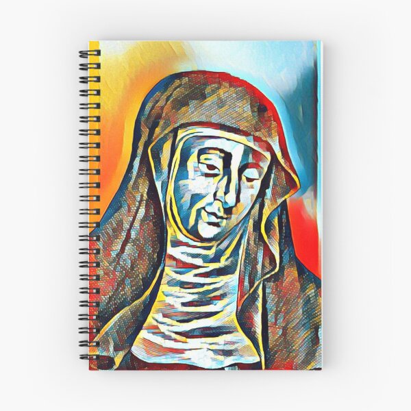Item preview, Hildegard of Bingen artwork | Hildegard of Bingen Portrait | Hildegard von Bingen Wall Art  designed and sold by Suyogsonar25.