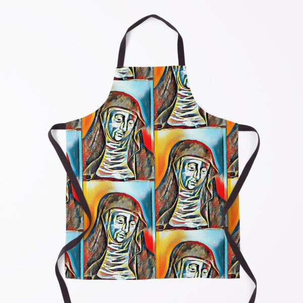 Item preview, Hildegard of Bingen artwork | Hildegard of Bingen Portrait | Hildegard von Bingen Wall Art designed and sold by Suyogsonar25.